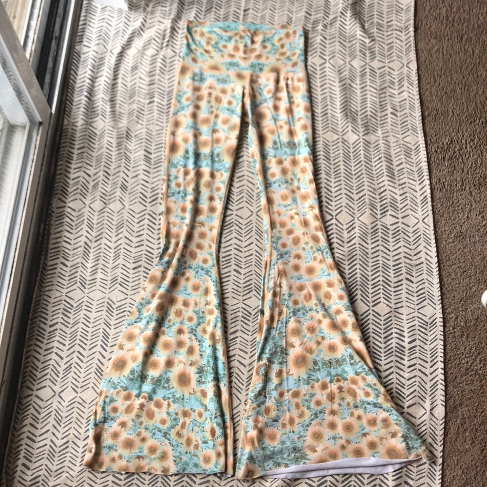Teeki sunflower bells leggings XS
